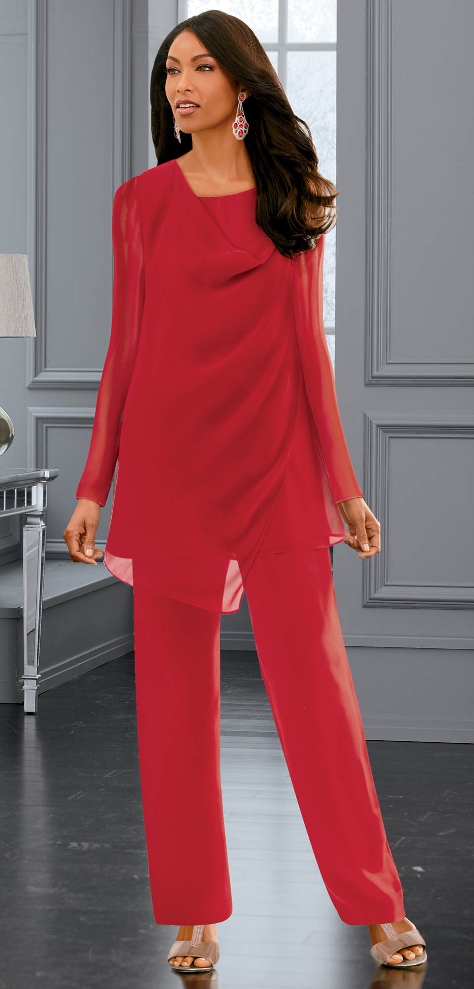 Womens tunic pant sets
