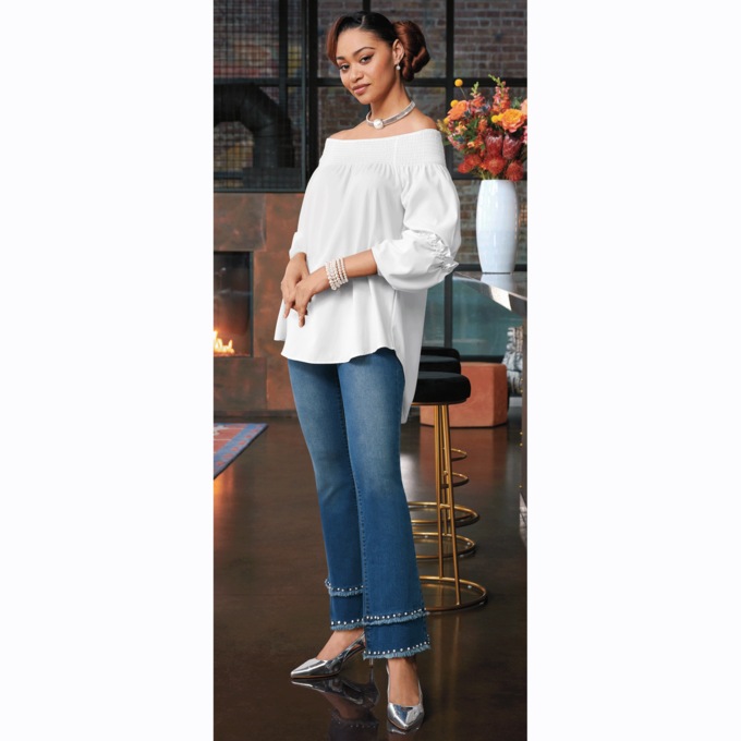 Midnight Velvet Women's Metallic Cut-Out Faux-Leather Pump, Silver, large