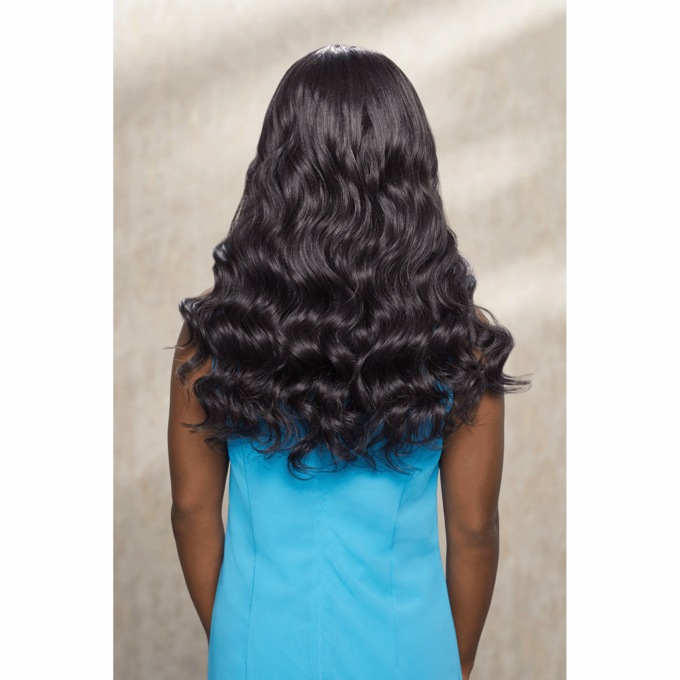 Misa Long, Curly Lace-Front Wig, Dark Brown, large