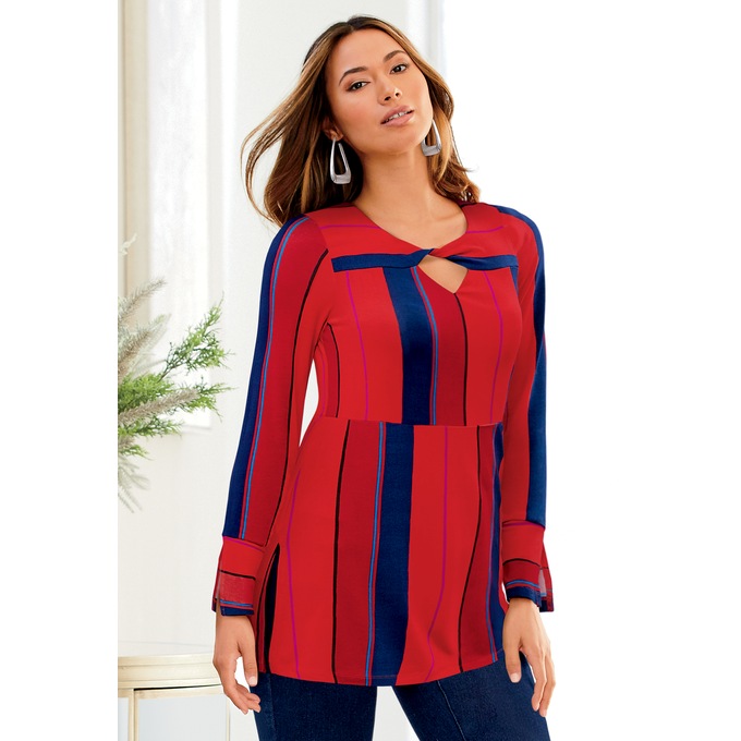Charlotte Twist Tie Top, , large