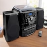 6-in-1 Music System with Deluxe Turntable, iPod/MP3, AM/FM, CD Player & Cassette, , large