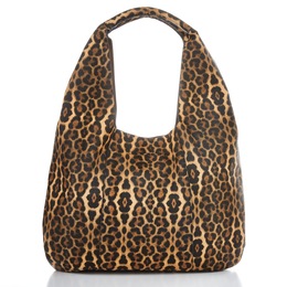 2-Piece Oversized Leopard-Print Hobo Handbag Set for Women, , large
