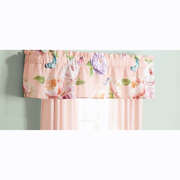 Vivian Floral Valance, , large