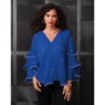 Mia Ruffled Blouse, , large
