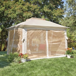 Solar Lighted Gazebo, , large