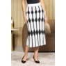 Ryan Reversible Patterned A-Line Sweater Skirt for Women, , large