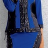 Aliana Grommet Skirt Suit, , large