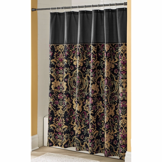 Elizabeth Jacquard Shower Curtain, , large