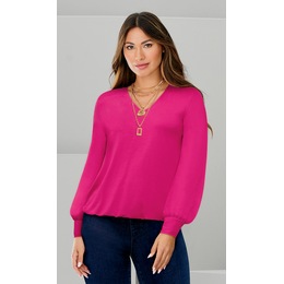 Lucinda Top, Beet, large