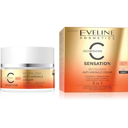 Eveline Bio Vitamin C Sensation Revitalizing Anti-Wrinkle Cream 40+ Day &amp; Night, , large