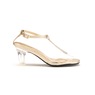 Classique Marnie Strap Shoe, Gold, large