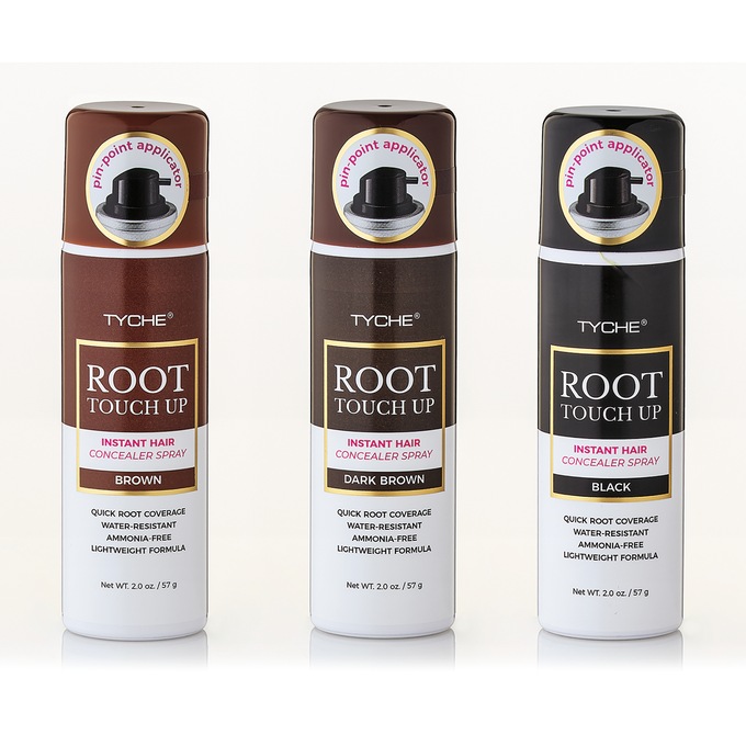 Tyche® Root Touch Up Instant Hair Spray, , large