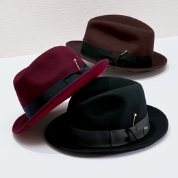 Stacy Adams Highlands Wool Fedora, , large