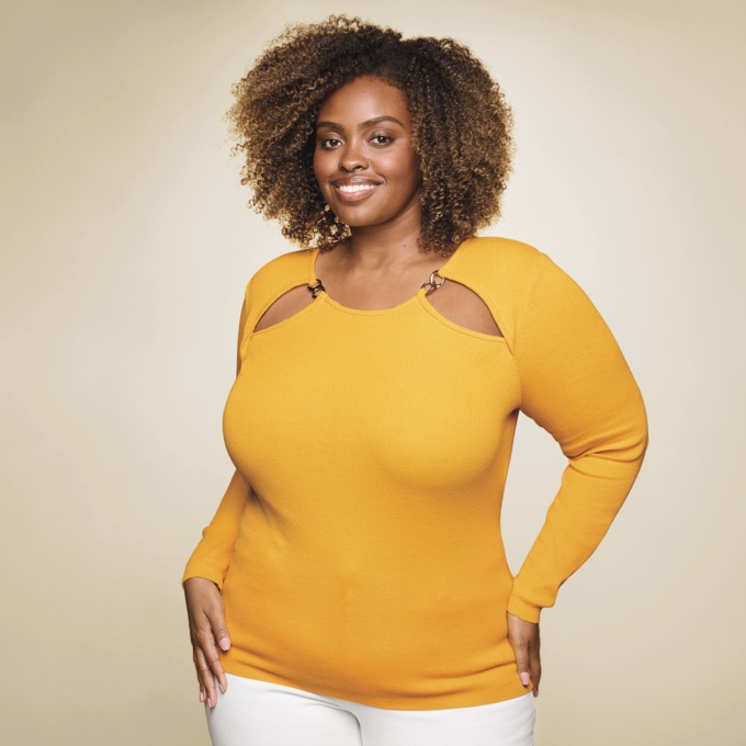 Kirsten Cutout Sweater, , large