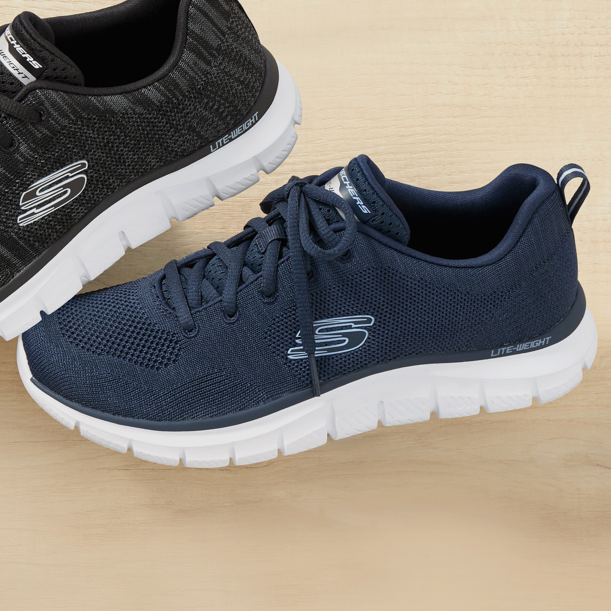 skechers air cooled memory foam lightweight