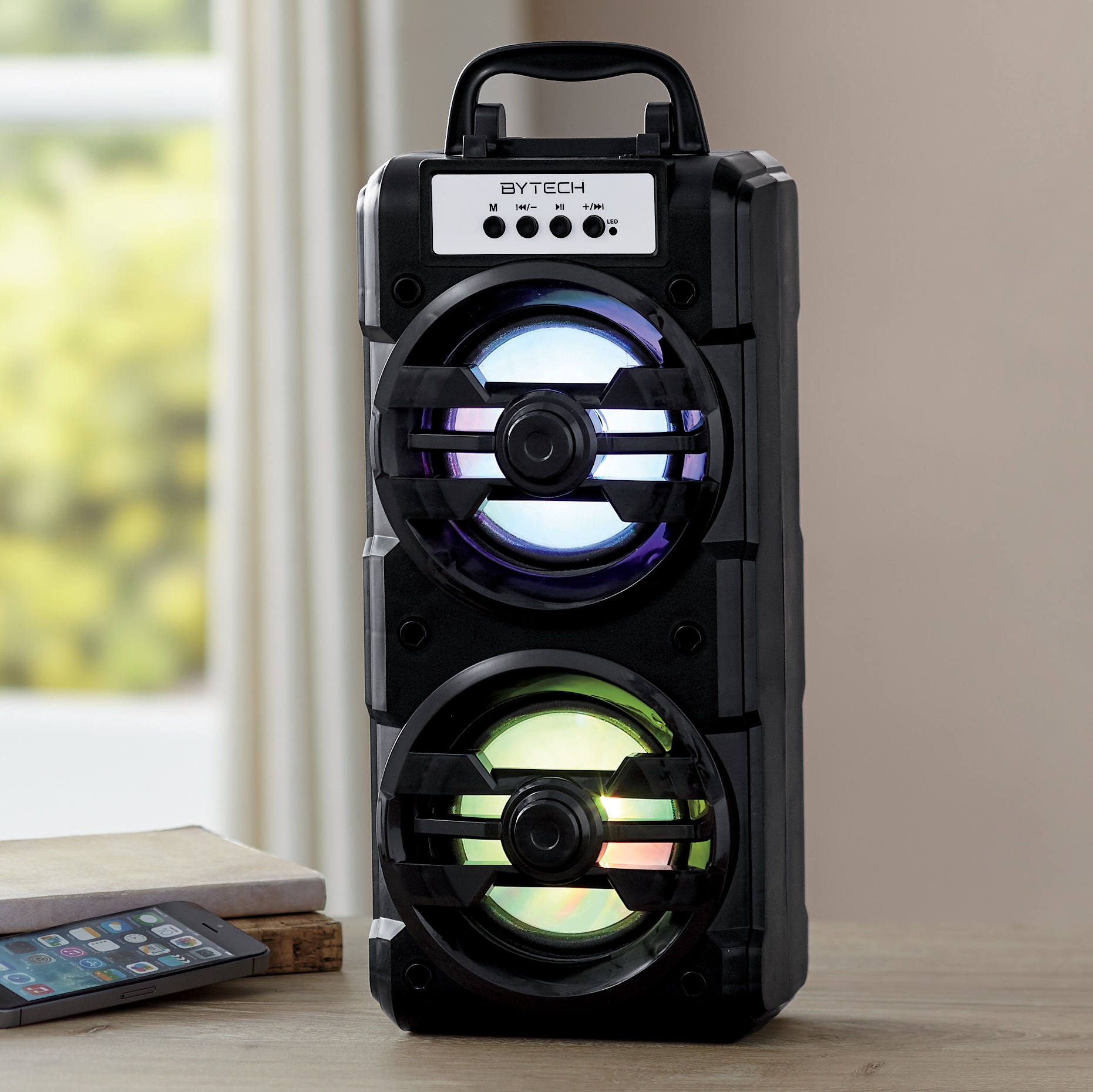 large light up speakers