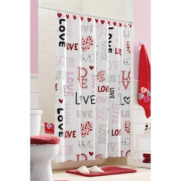 Love Shower Curtain, , large