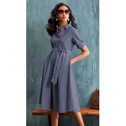 Alivia Denim Dress, , large