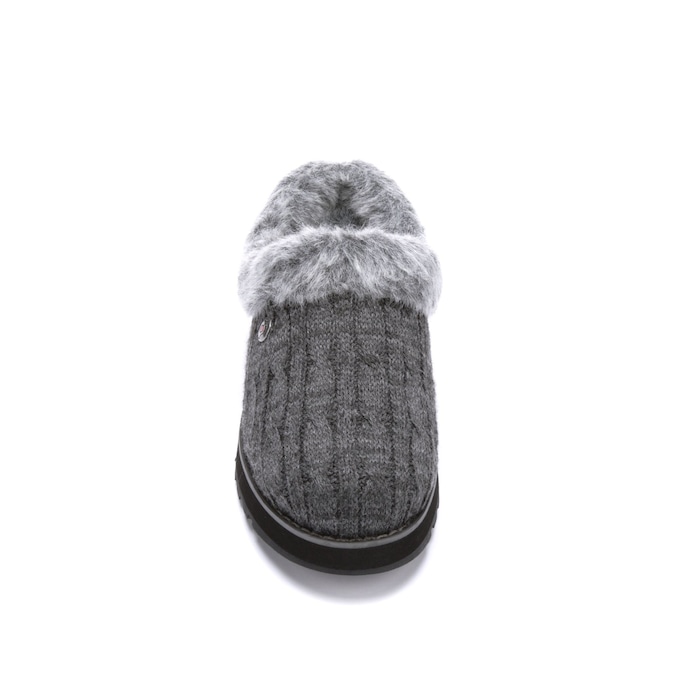 Skechers Women's Ice Angel Mule by BOBS, Charcoal, large