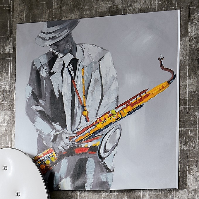 Jazz Man Canvas, , large