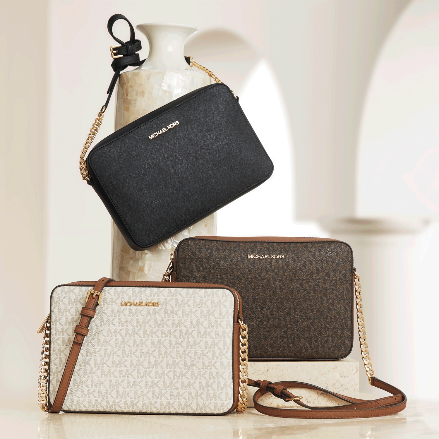 Michael kors velvet purse new arrivals