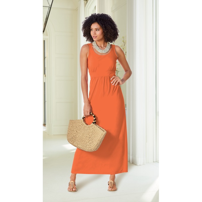 Everyday Knit Maxi Dress, , large