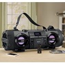 Naxa Bass Reflex Boom Box and PA System with Bluetooth, , large