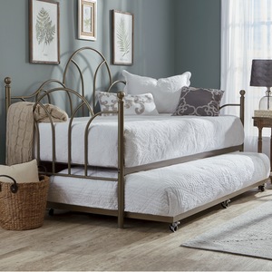 Trundle Bed Frame, Bronze, large