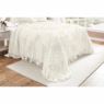 Addi Chenille Bedspread, Coconut, large