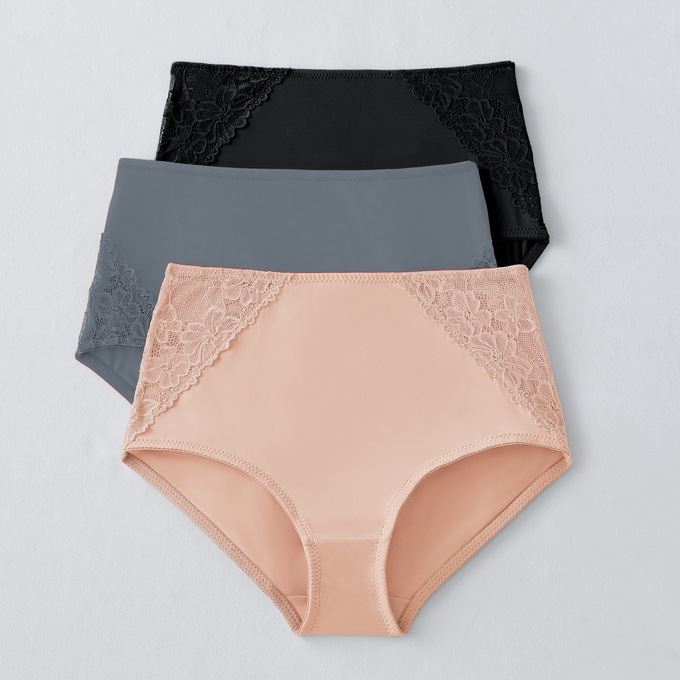 3-Pack Colorful High-Waist Panty, , large