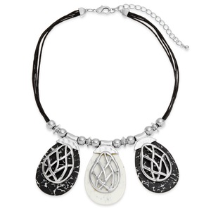 Triple-Pendant Necklace, , large
