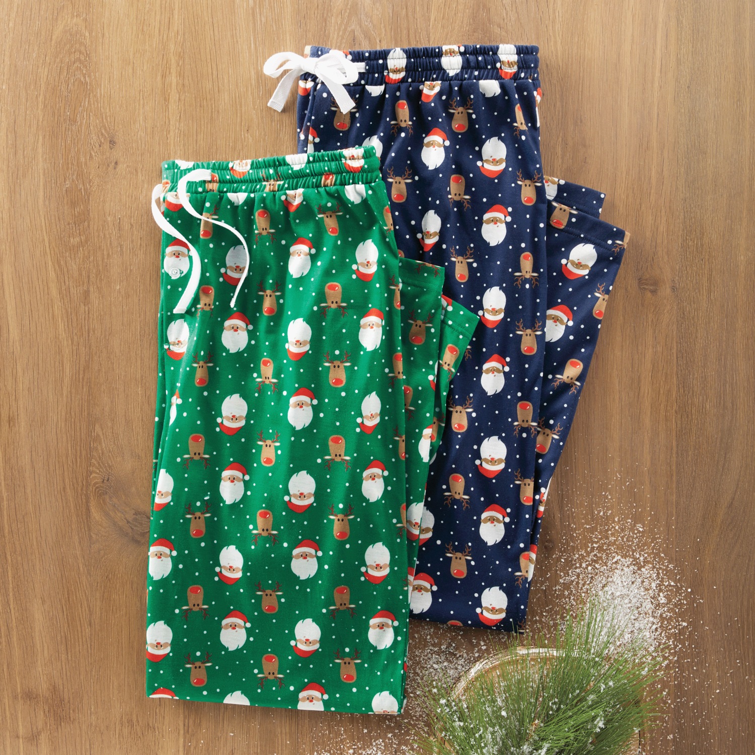 Santa PJ Pant Midnight Velvet