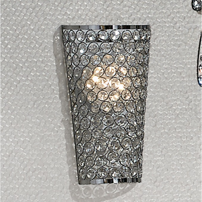 Karli Crystal Sconce, , large
