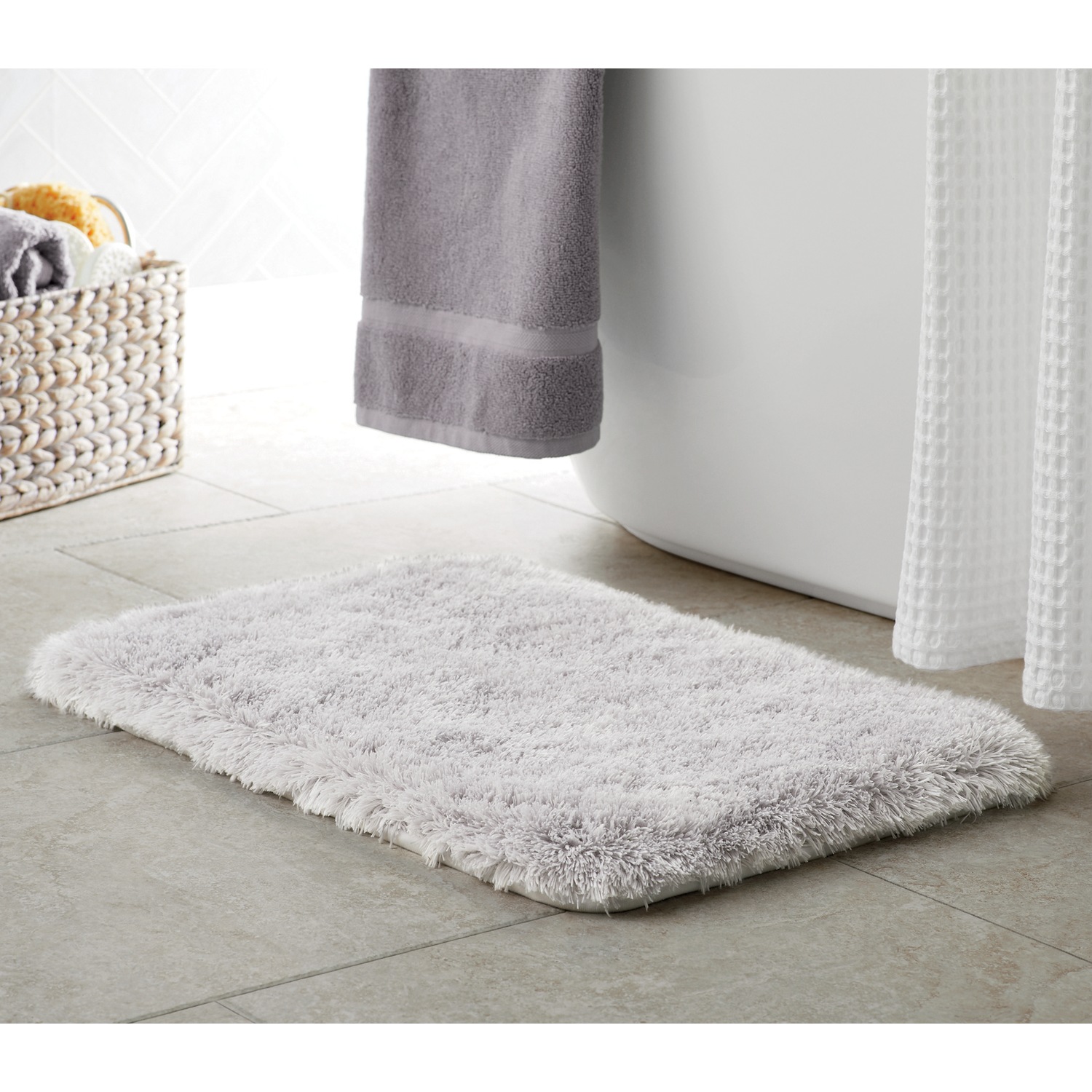 Plush Memory Foam Bath Mat Midnight Velvet