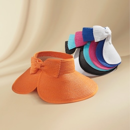 Straw Visor, , large