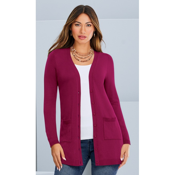 Jenna Boyfriend Cardigan, , large