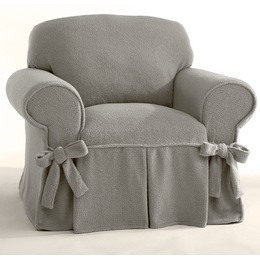 Slipcovers Chair Covers Midnight Velvet Boucle Slipcovers And Pillow Cover Large