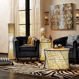 Zeke Floor Lamp, End Table and Coffee Table, , large