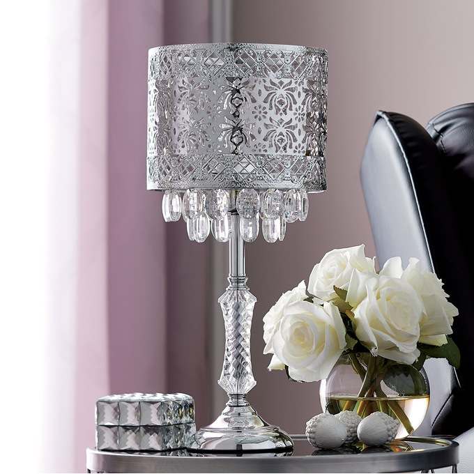 Coralia Crystal Table Lamp, , large