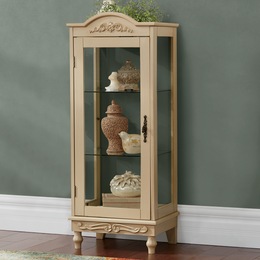 Cabinets Bookshelves And Curios Corner Curio Cabinets Midnight