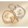 Crystal/Rings Necklace, Bracelet, Earrings & Ring Set, , large