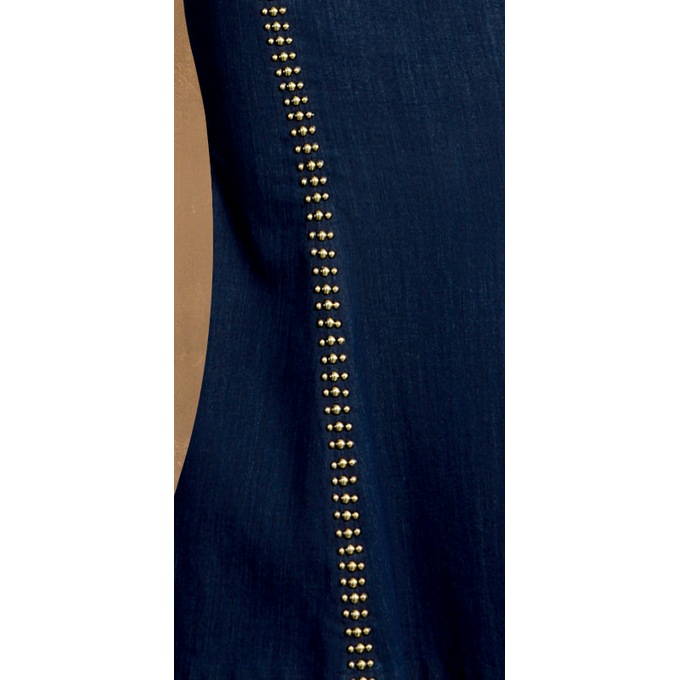 London Denim Skirt Suit, , large