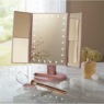 Trifold Lighted Vanity Mirror, , large