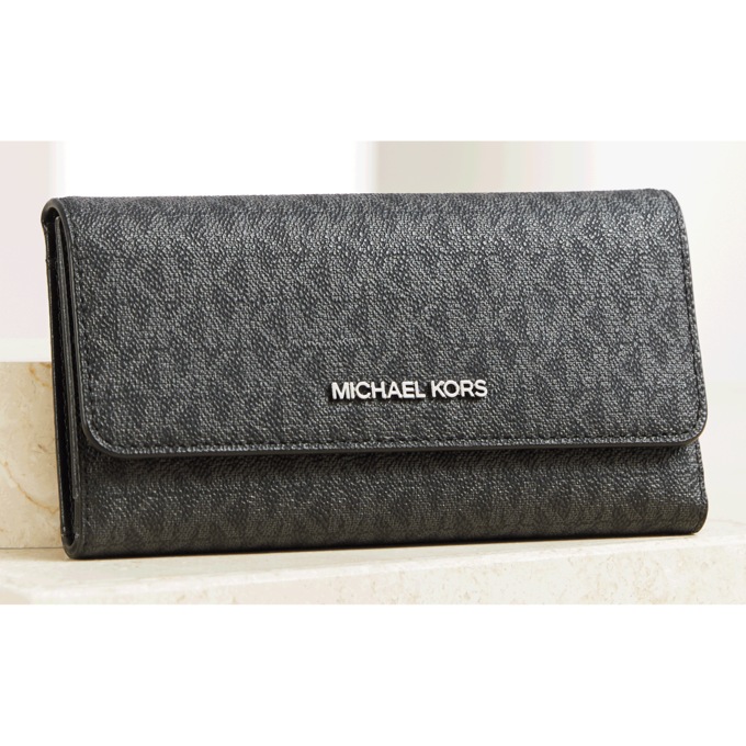 Michael Kors Jet Set Trifold Wallet, , large
