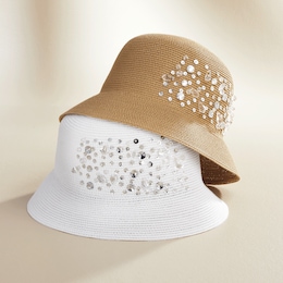 Embellished Cloche, , large