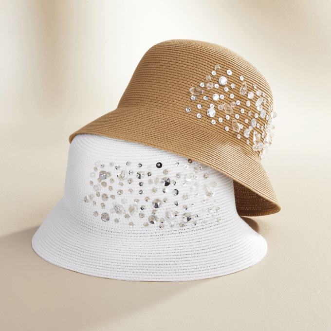 Embellished Cloche, , large