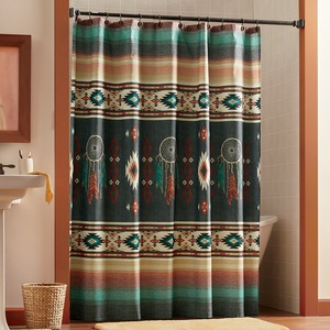 El Paso Shower Curtain, , large