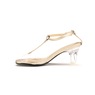 Classique Marnie Strap Shoe, Gold, large