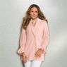 Perri Ruffle Cuff Coat, , large