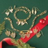 Charm Bracelet & 2-Pair Earring Set, , large